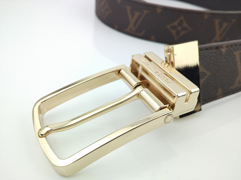 Replica Louis Vuitton Belt L167-80 35Mm Gold - Image 3