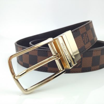 Alternative view of Replica Louis Vuitton Belt L165-80 35Mm Gold