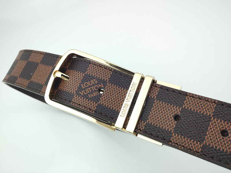 Replica Louis Vuitton Belt L165-80 35Mm Gold - Image 4