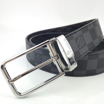 Alternative view of Replica Louis Vuitton Belt L163-80 35Mm Silver