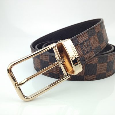 Alternative view of Replica Louis Vuitton Belt L162-80 35Mm Gold