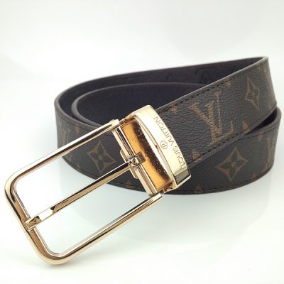Alternative view of Replica Louis Vuitton Belt L160-80 35Mm Gold