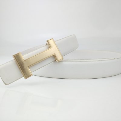 Alternative view of Replica Hermes Belt H30-75 25Mm Gold