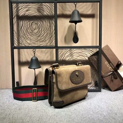 Alternative view of Replica Gucci Neo Vintage Small Messenger Bag 501050 Coffee