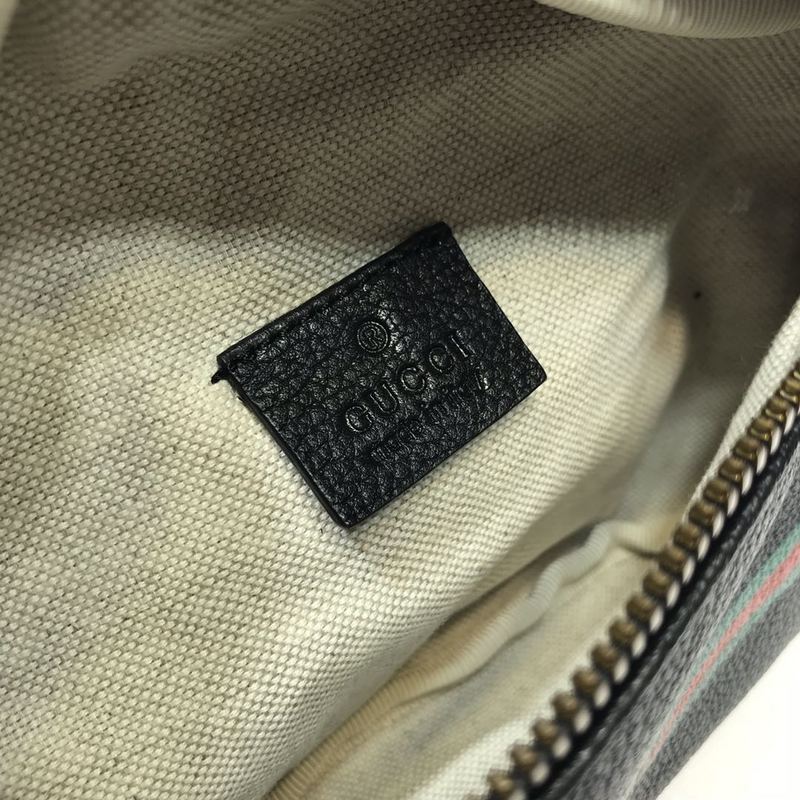 Replica Gucci Small Belt Bag 527792 Black/White - Image 6