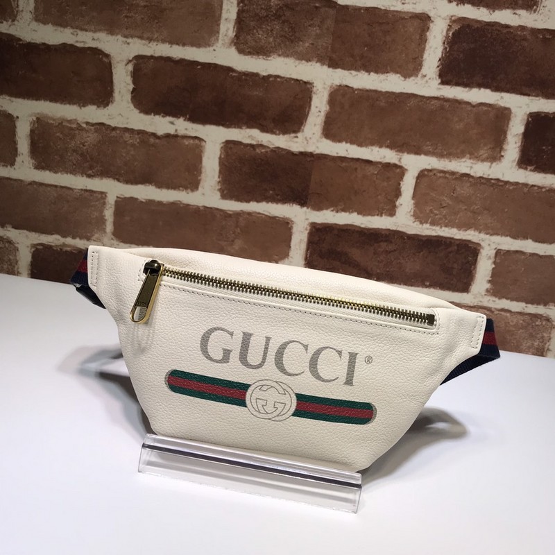 Replica Gucci Small Belt Bag 527792 Black/White - Image 7