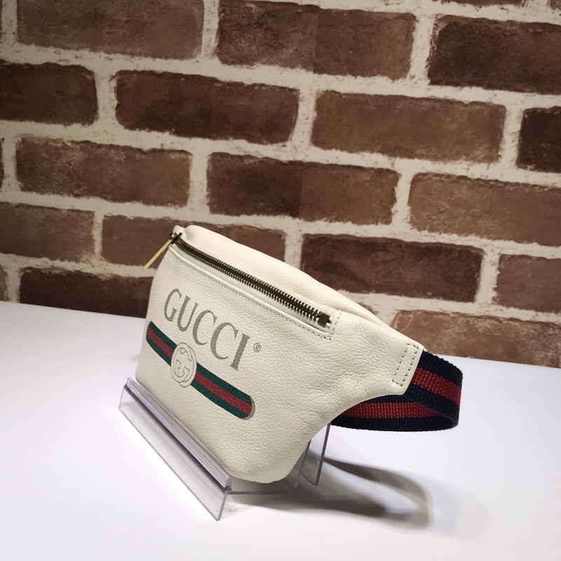 Replica Gucci Small Belt Bag 527792 Black/White - Image 8
