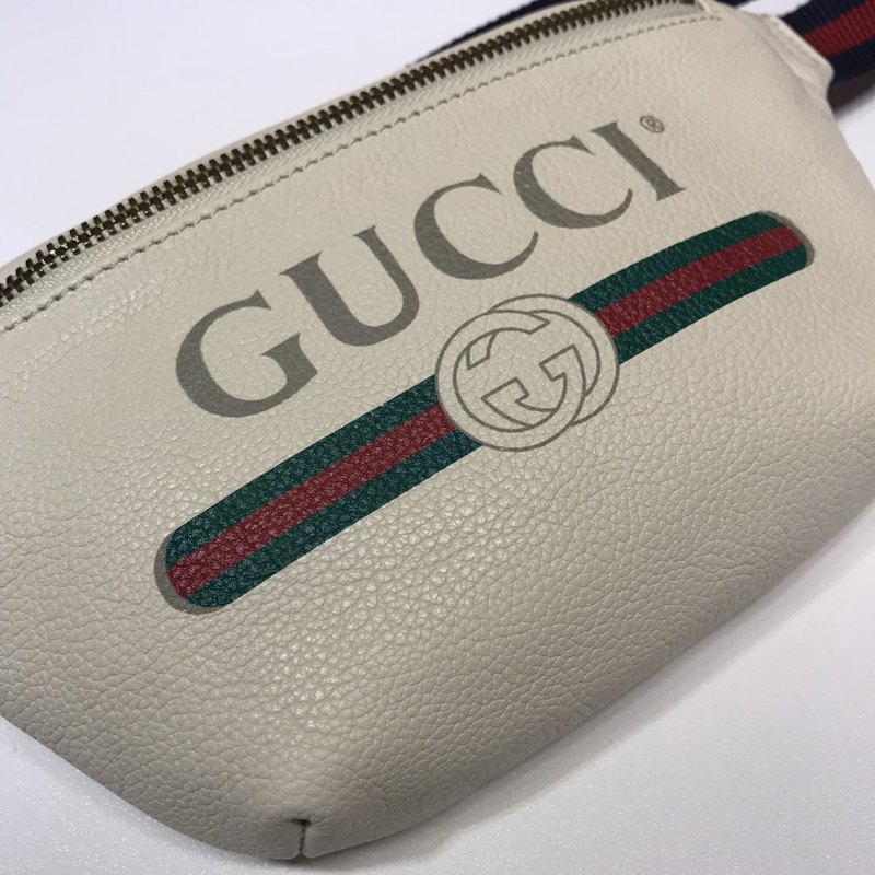 Replica Gucci Small Belt Bag 527792 Black/White - Image 10