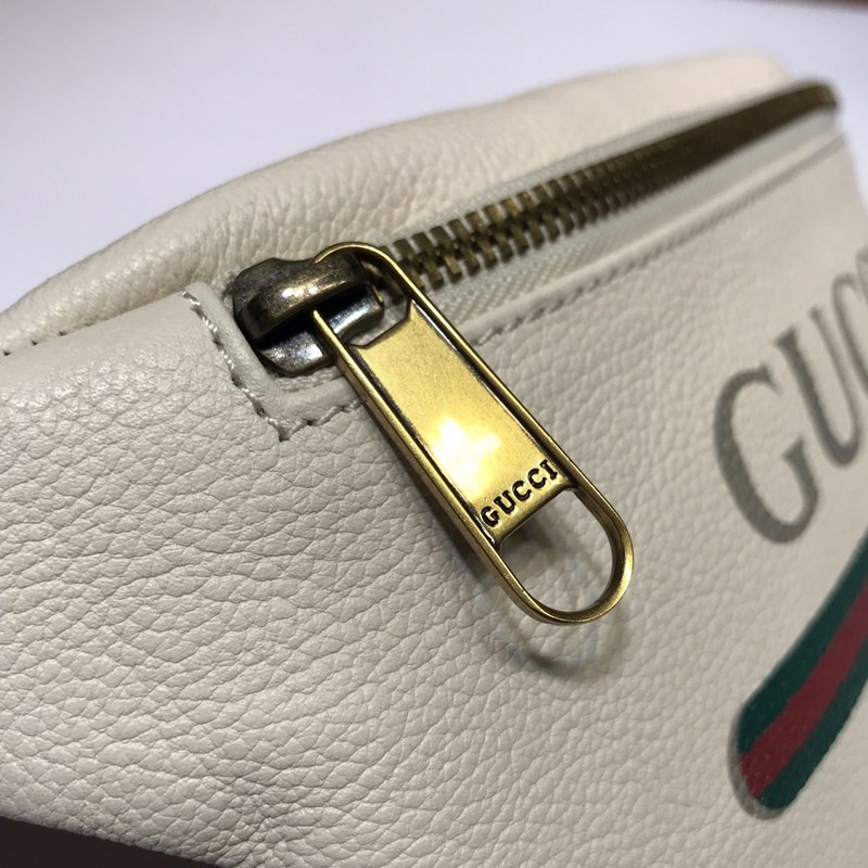 Replica Gucci Small Belt Bag 527792 Black/White - Image 11