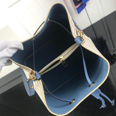 Alternative view of Replica Louis Vuitton Neonoe Mm M44022 White Plaid