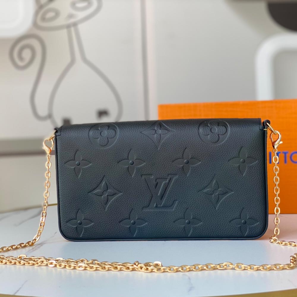 Replica Louis Vuitton Aaa-Leopard Felicie Pochette M64065 - Image 4