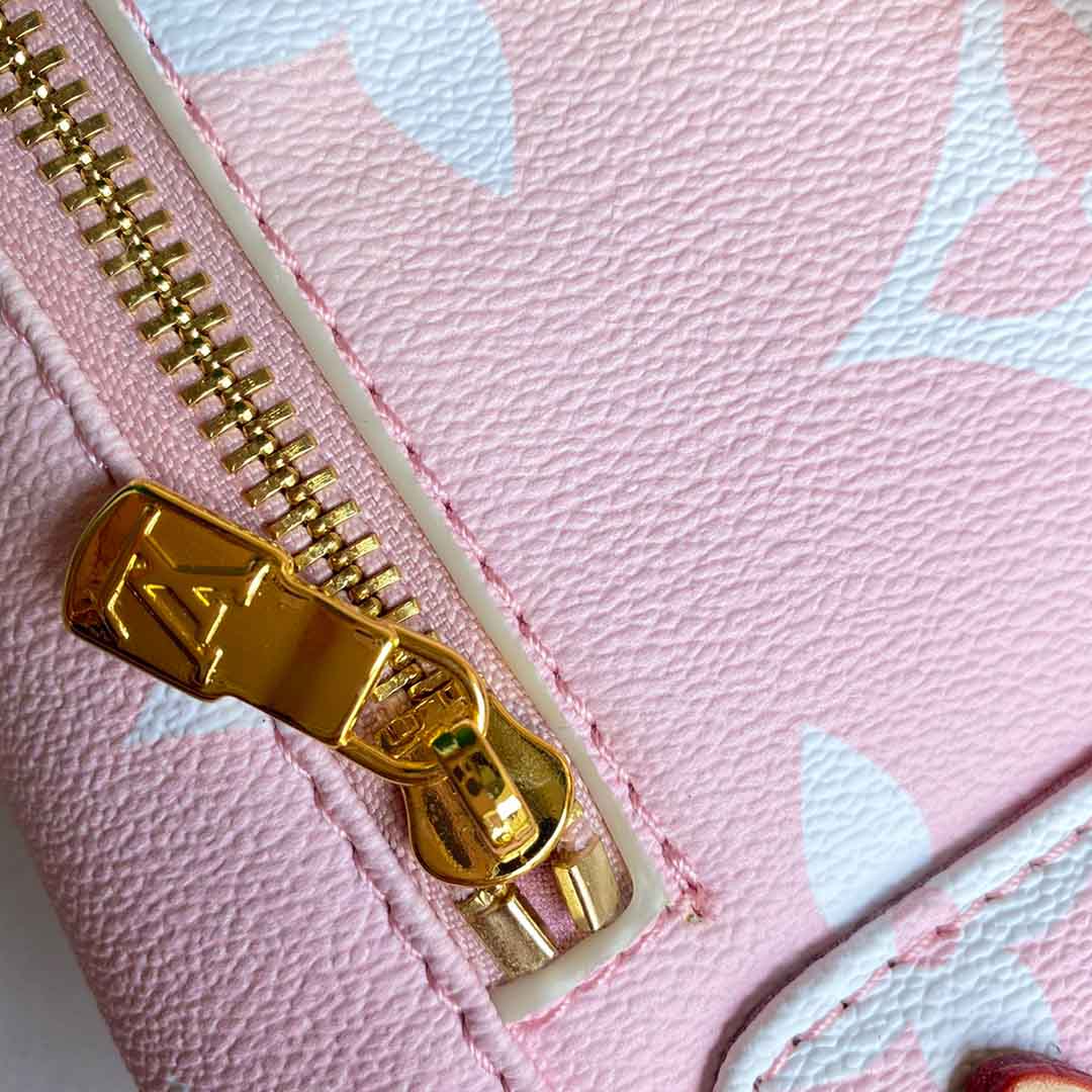 Replica Louis Vuitton Tiny Backpack M45764 Pink/Blue - Image 4
