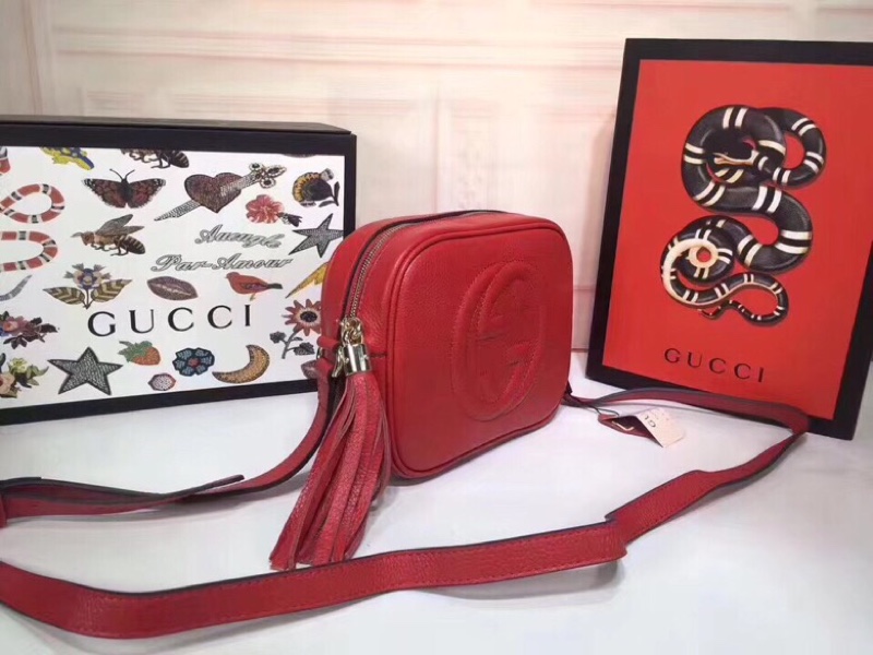 Replica Gucci Soho Small Leather Disco Bag - Image 11