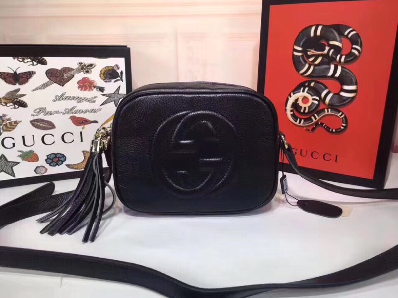 Replica Gucci Soho Small Leather Disco Bag - Image 14
