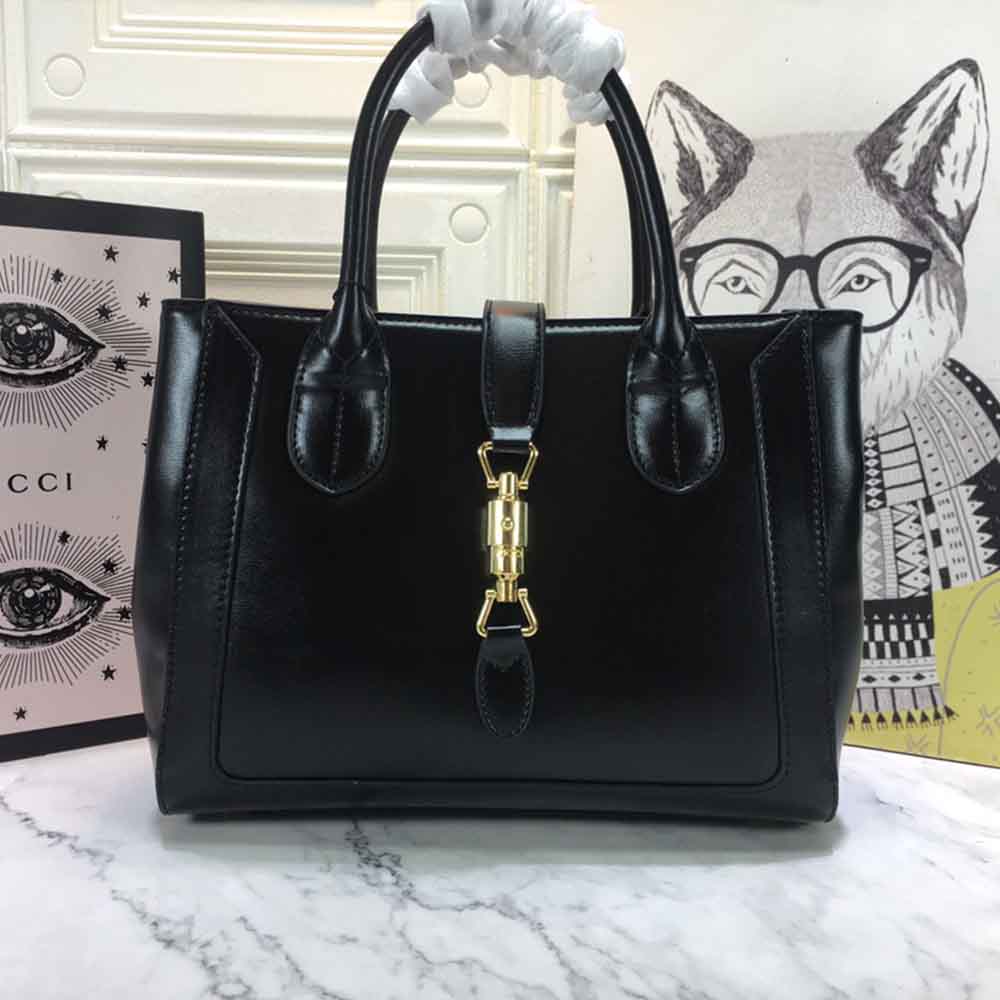Replica Gucci Jackie 1961 Large Tote Bag 649015 Red/Black/Grey - Image 14