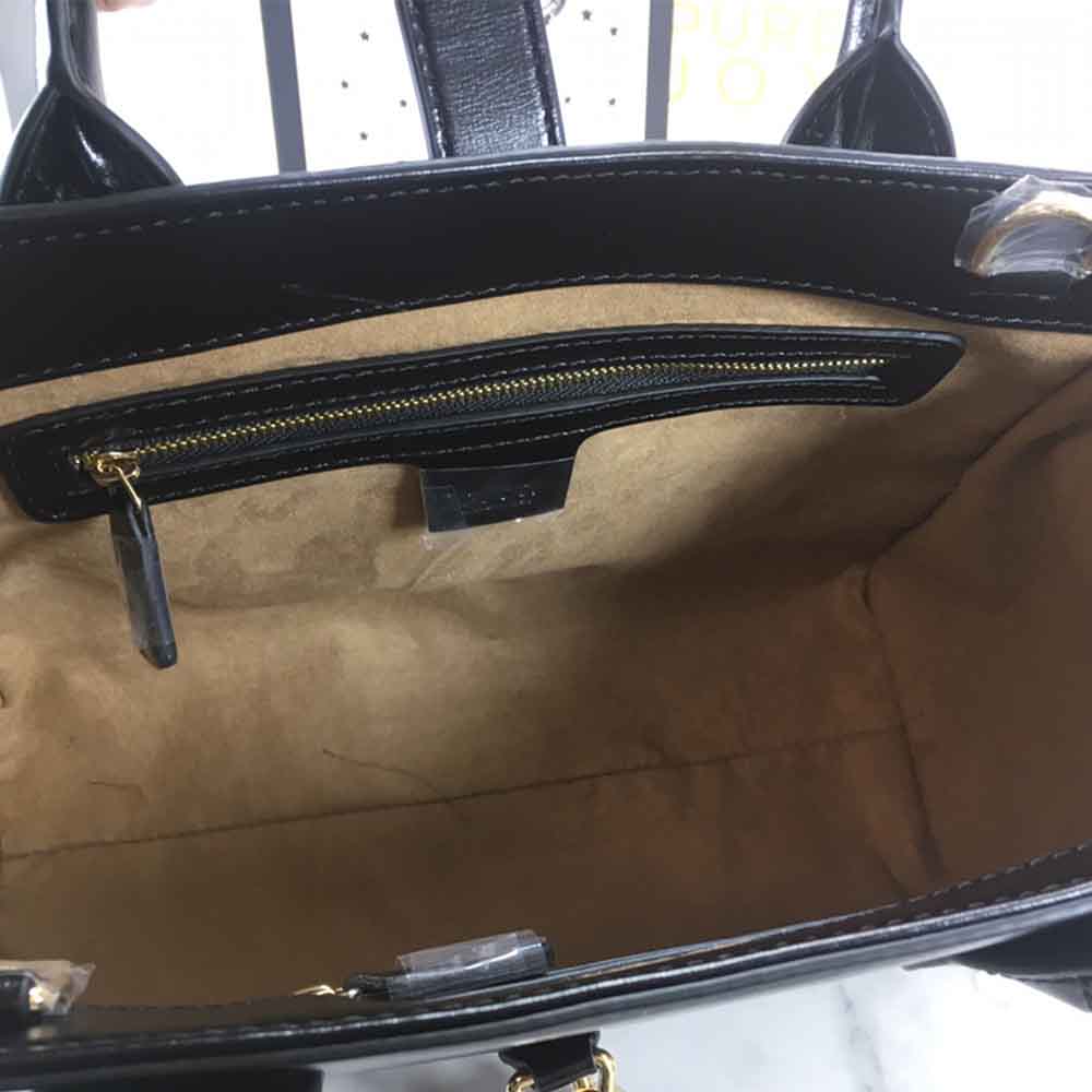 Replica Gucci Jackie 1961 Large Tote Bag 649015 Red/Black/Grey - Image 15