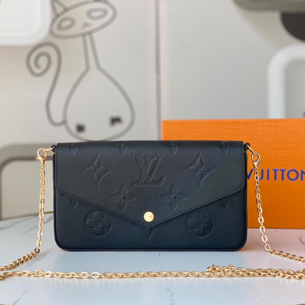 Replica Louis Vuitton Aaa-Leopard Felicie Pochette M64065 - Image 5