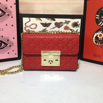 Replica Gucci Padlock Small Signature Shoulder Bag 409487
