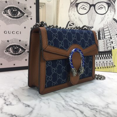 Alternative view of Replica Gucci Blue Dionysus Mini Bag