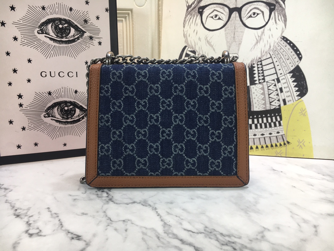 Replica Gucci Blue Dionysus Mini Bag - Image 3