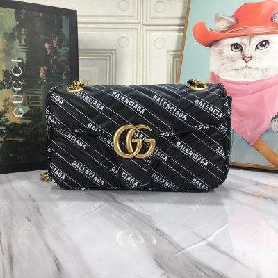 Replica Gucci The Hacker Project Small Double G Marmont Bag