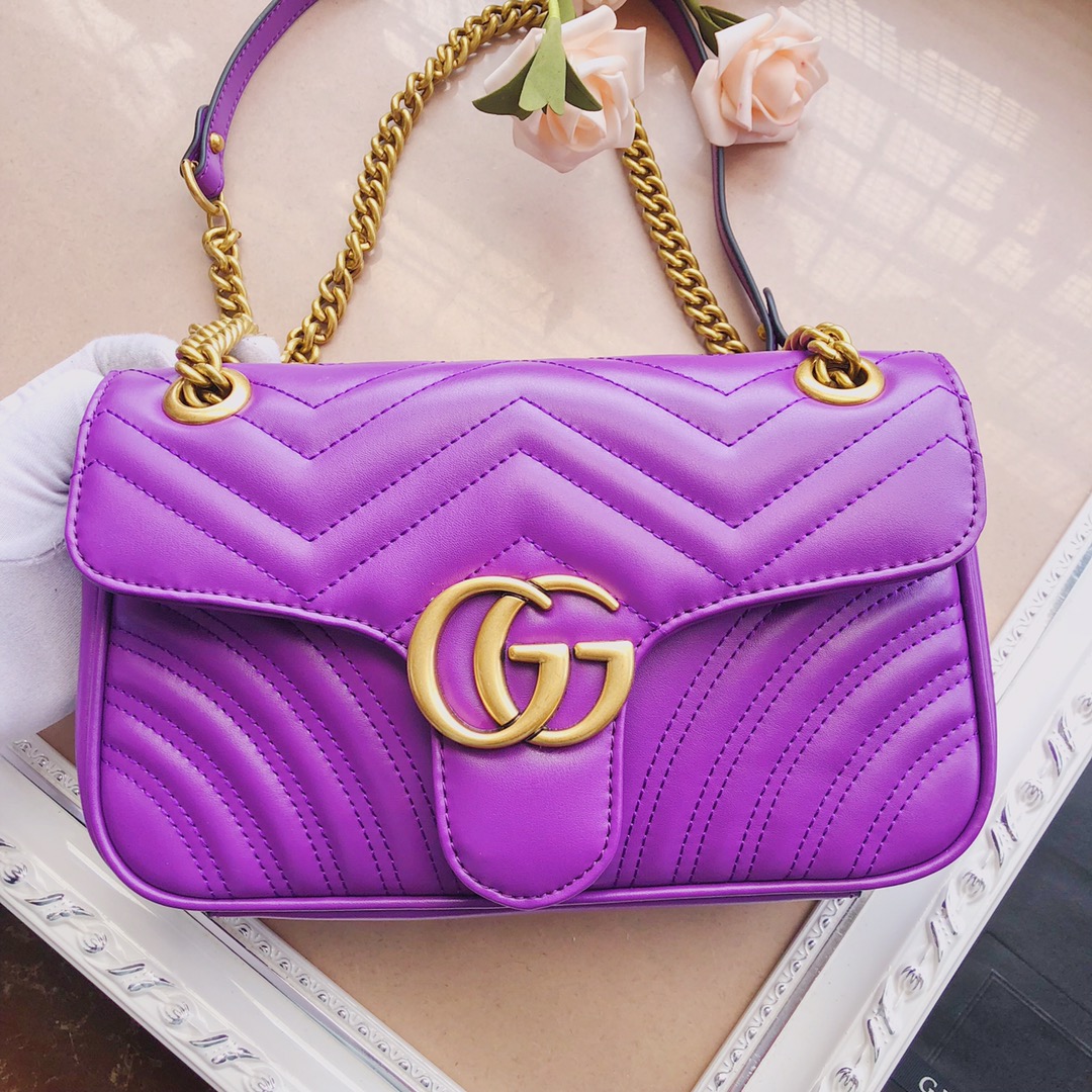 Replica Gucci Marmont Small Matelasse Shoulder Bag Nano/22Cm/26Cm - Image 14