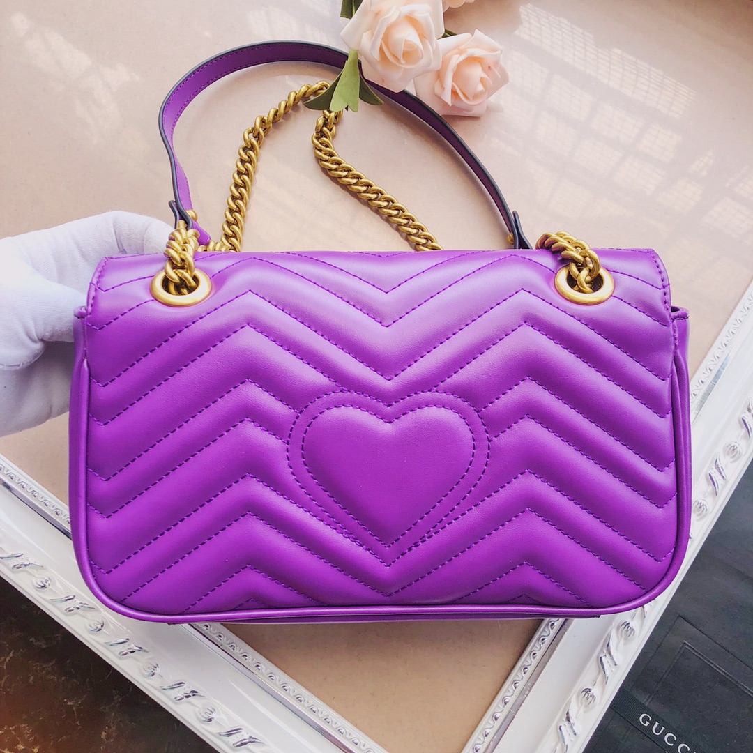 Replica Gucci Marmont Small Matelasse Shoulder Bag Nano/22Cm/26Cm - Image 15