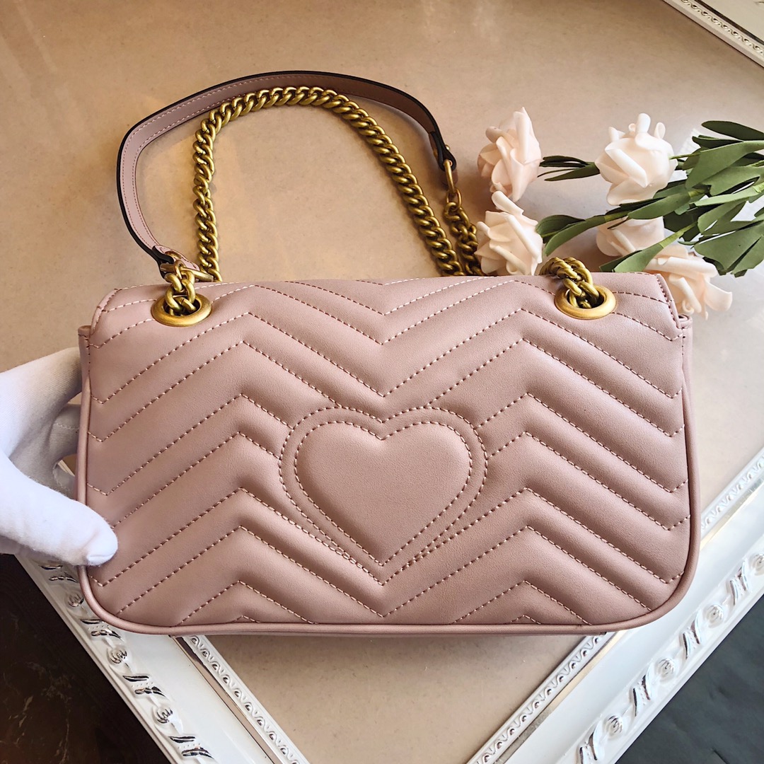 Replica Gucci Marmont Small Matelasse Shoulder Bag Nano/22Cm/26Cm - Image 18