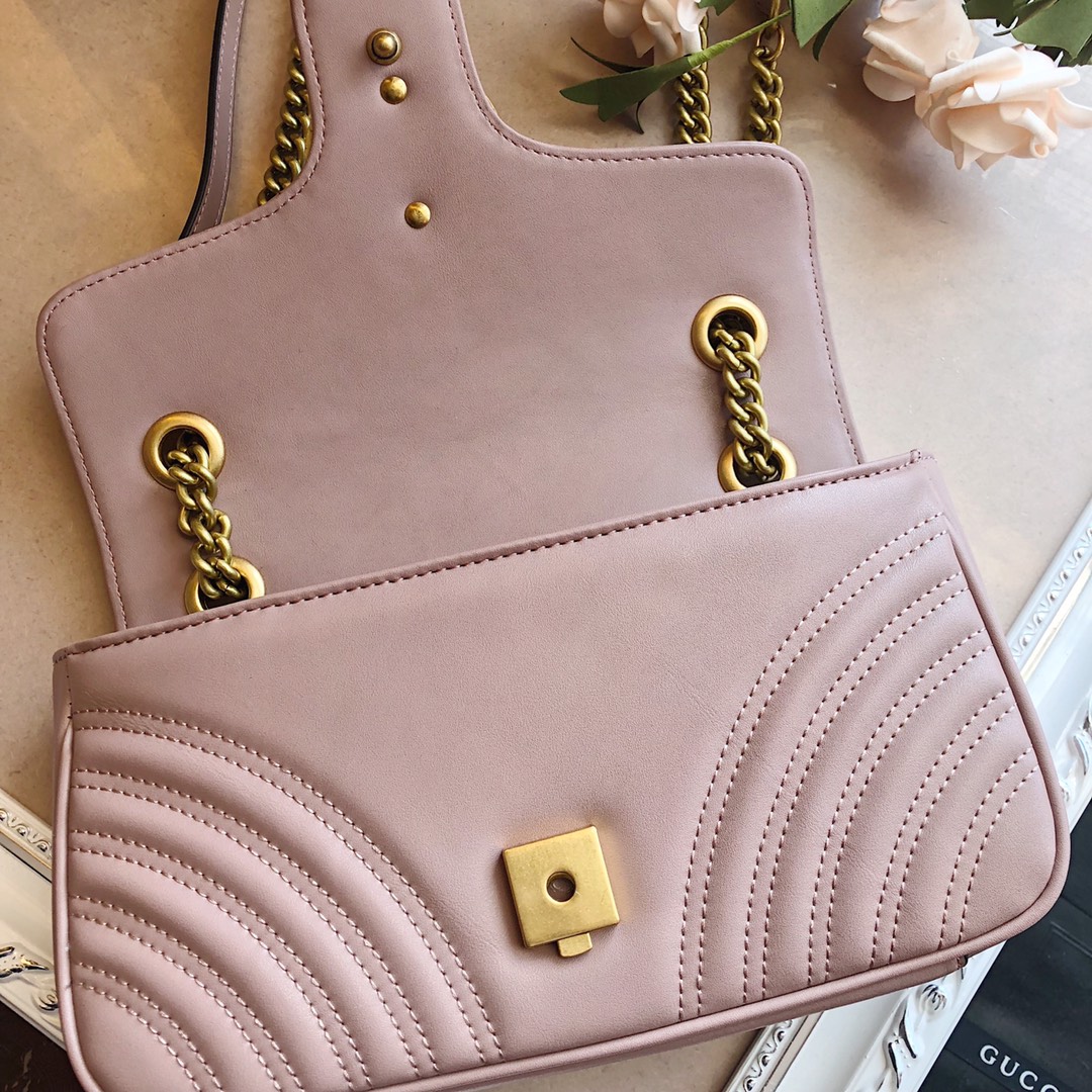 Replica Gucci Marmont Small Matelasse Shoulder Bag Nano/22Cm/26Cm - Image 19