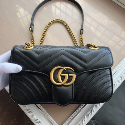 Alternative view of Replica Gucci Marmont Small Matelasse Shoulder Bag Nano/22Cm/26Cm