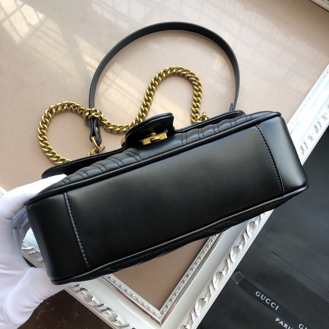 Replica Gucci Marmont Small Matelasse Shoulder Bag Nano/22Cm/26Cm - Image 5