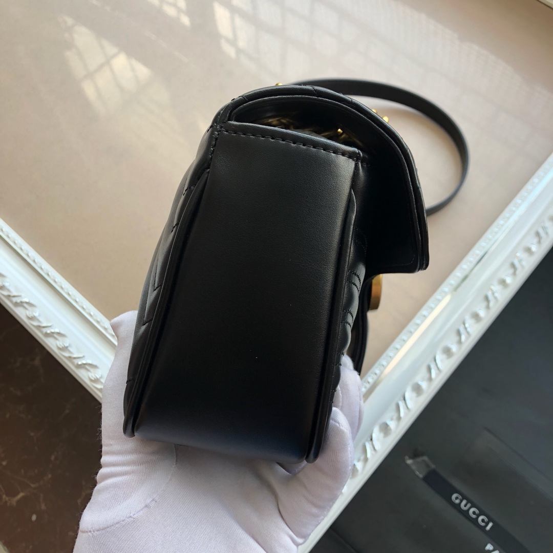 Replica Gucci Marmont Small Matelasse Shoulder Bag Nano/22Cm/26Cm - Image 7