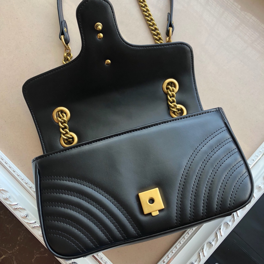 Replica Gucci Marmont Small Matelasse Shoulder Bag Nano/22Cm/26Cm - Image 8