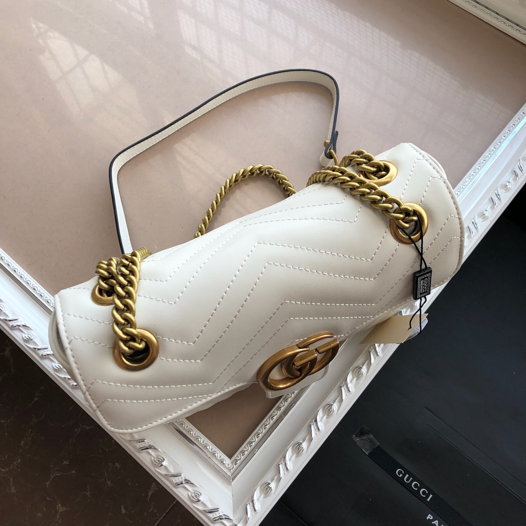 Replica Gucci Marmont Small Matelasse Shoulder Bag Nano/22Cm/26Cm - Image 25