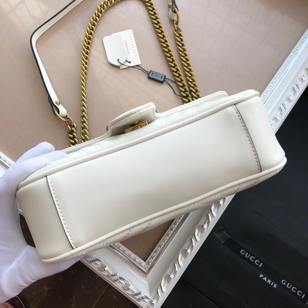Replica Gucci Marmont Small Matelasse Shoulder Bag Nano/22Cm/26Cm - Image 26