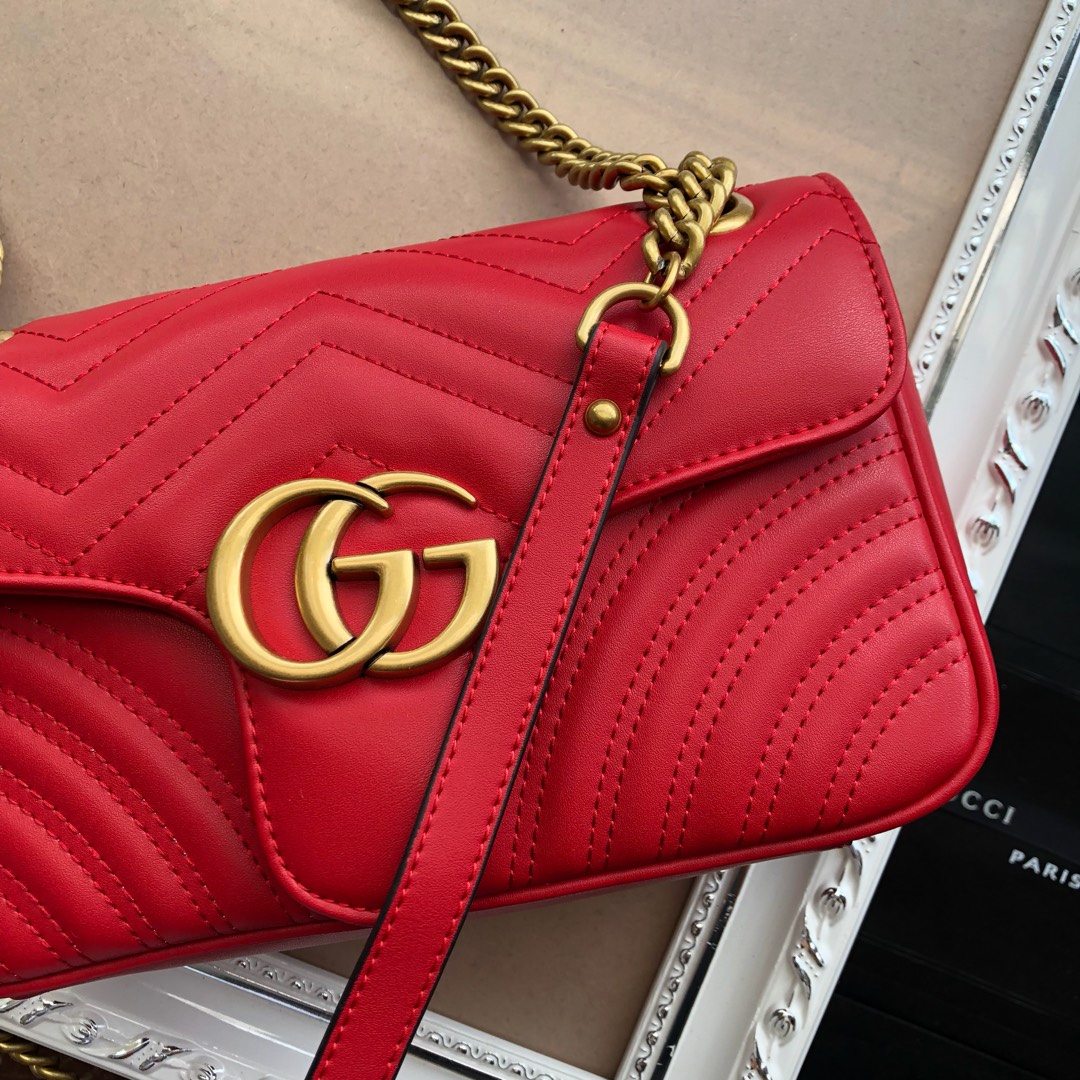 Replica Gucci Marmont Small Matelasse Shoulder Bag Nano/22Cm/26Cm - Image 28