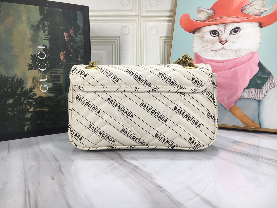 Replica Gucci The Hacker Project Small Double G Marmont Bag - Image 8