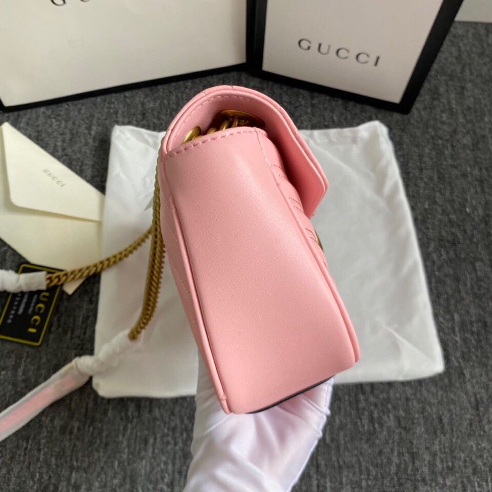 Replica Gucci Marmont Small Matelasse Shoulder Bag Nano/22Cm/26Cm - Image 22