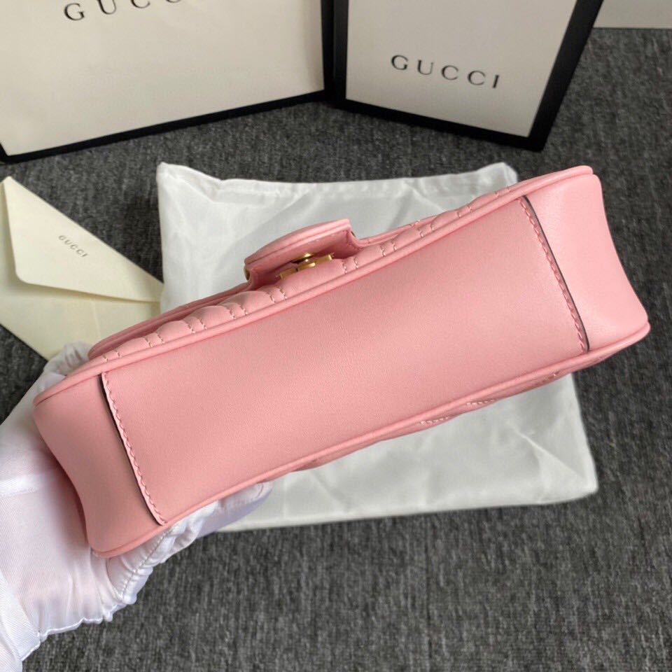 Replica Gucci Marmont Small Matelasse Shoulder Bag Nano/22Cm/26Cm - Image 23