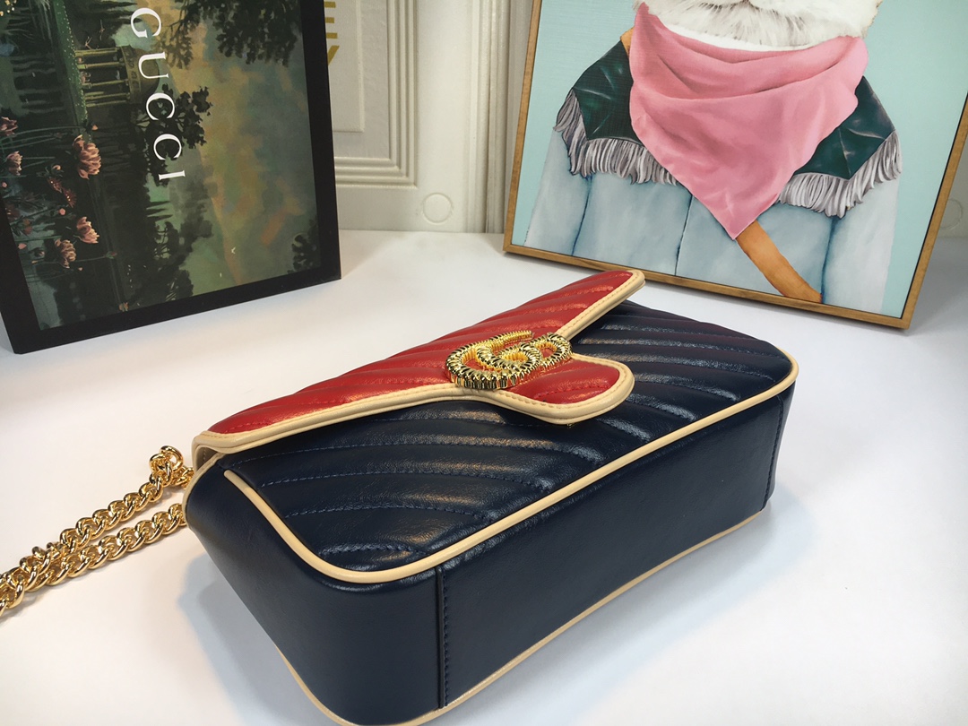 Replica Gucci Online Exclusive Marmont Small Bag - Image 9