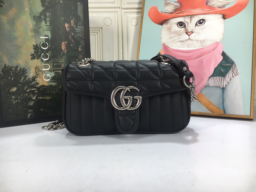Replica Gucci Marmont Mini Shoulder Bag- 4 Colors - Image 7