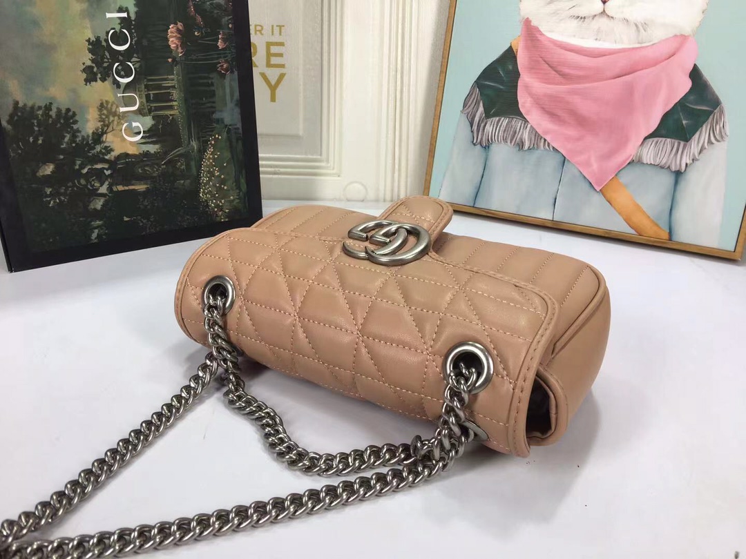 Replica Gucci Marmont Mini Shoulder Bag- 4 Colors - Image 17