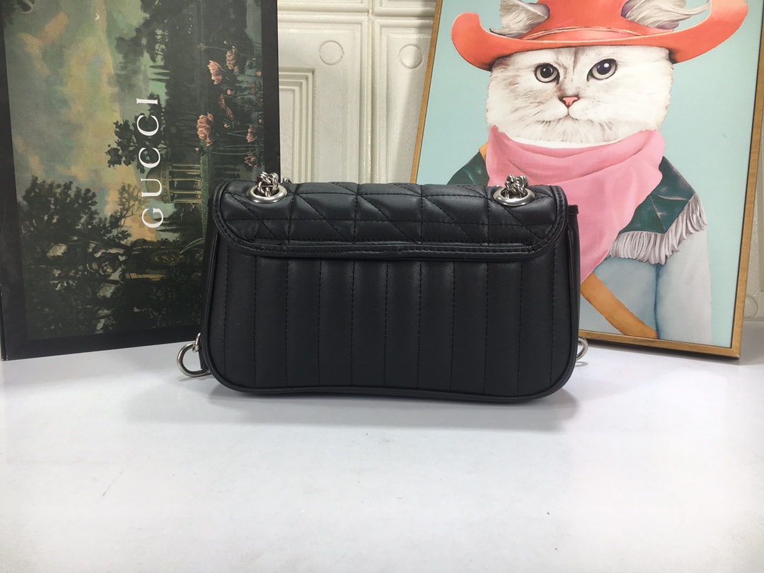 Replica Gucci Marmont Mini Shoulder Bag- 4 Colors - Image 8