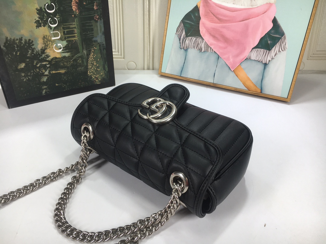 Replica Gucci Marmont Mini Shoulder Bag- 4 Colors - Image 9