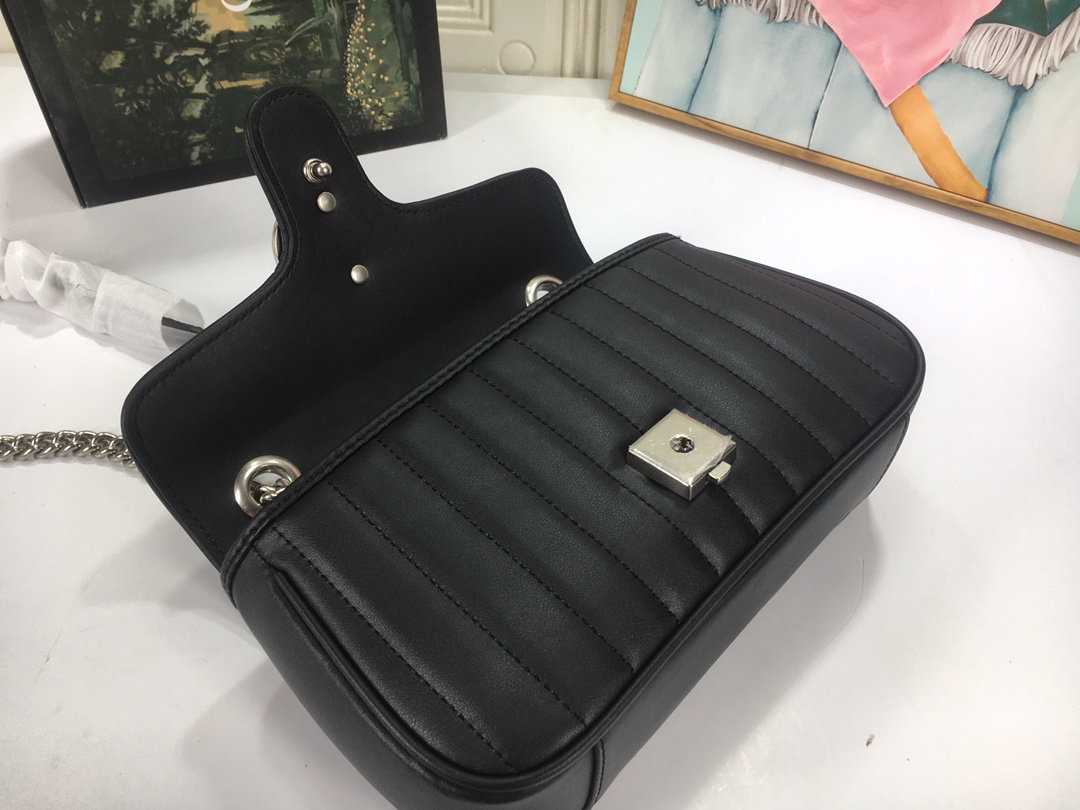 Replica Gucci Marmont Mini Shoulder Bag- 4 Colors - Image 10