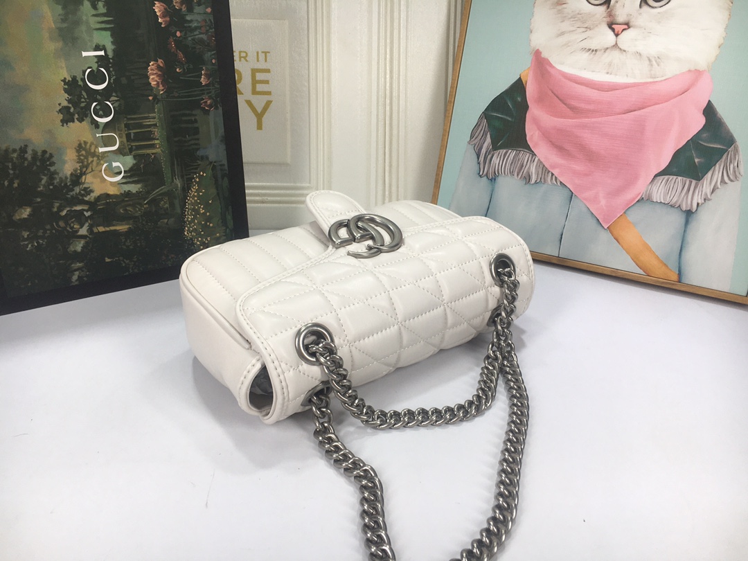 Replica Gucci Marmont Mini Shoulder Bag- 4 Colors - Image 4