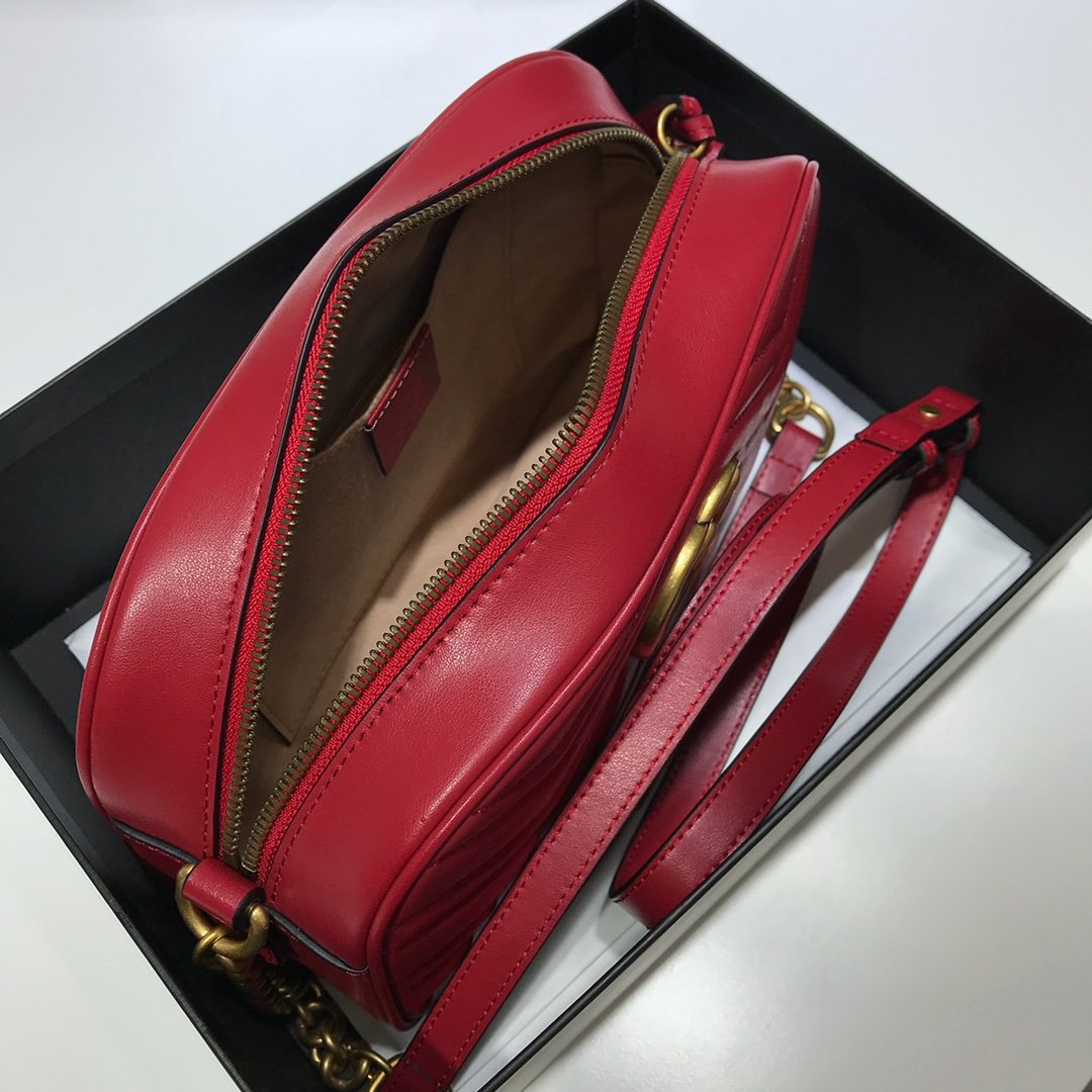 Replica Gucci Marmont Small Matelasse Shoulder Bag 447632 - Image 4