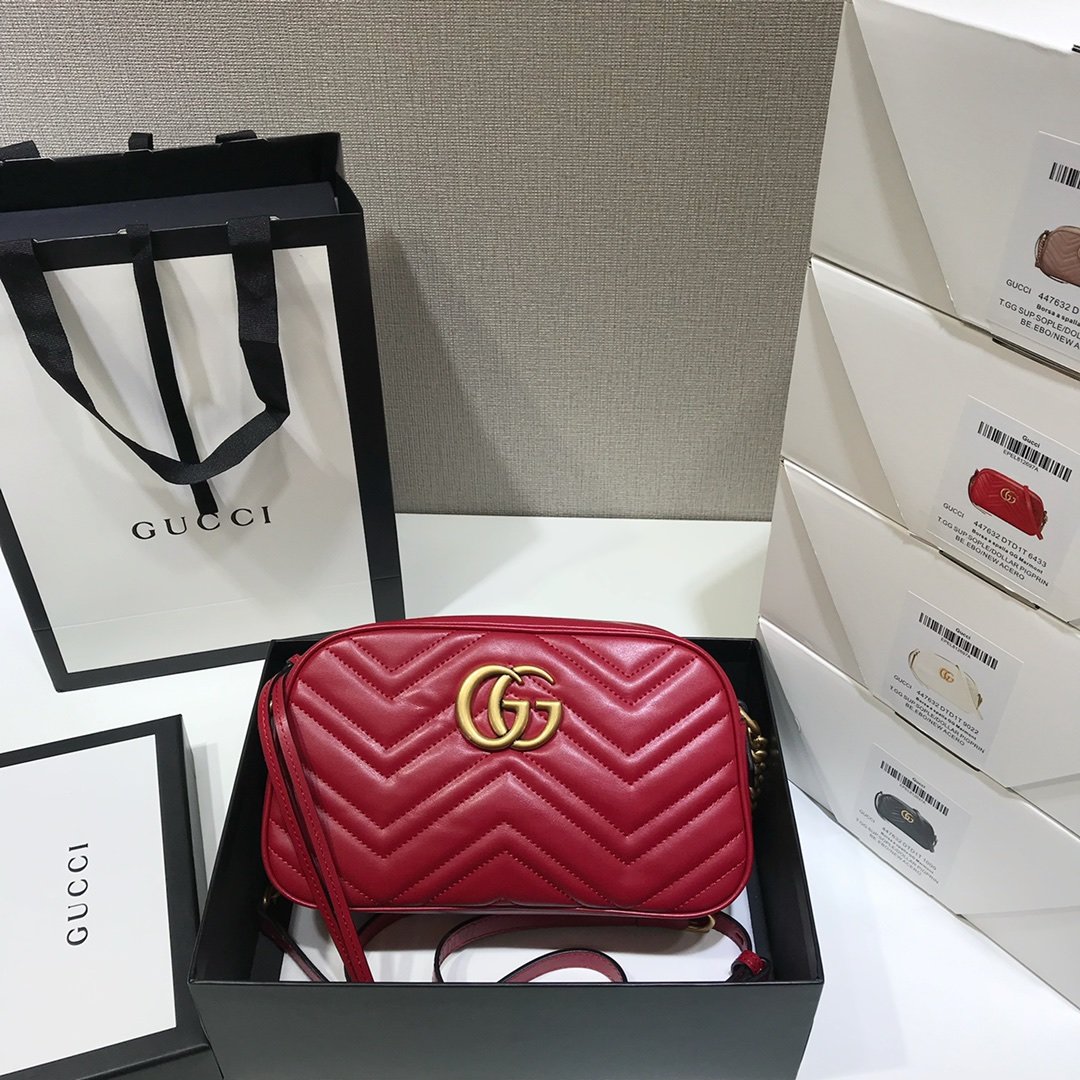 Replica Gucci Marmont Small Matelasse Shoulder Bag 447632 - Image 3