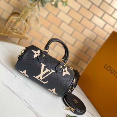 Alternative view of Replica Louis Vuitton Papillon Bb M45707 Pink/Yellow/Black/Blue