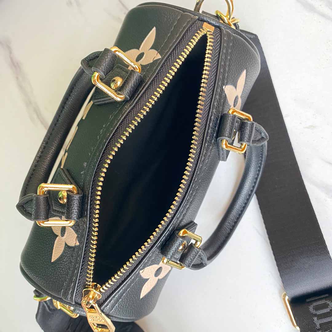 Replica Louis Vuitton Papillon Bb M45707 Pink/Yellow/Black/Blue - Image 4